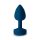 G-plug - Grote blauwe anale vibrator met USB (kék)