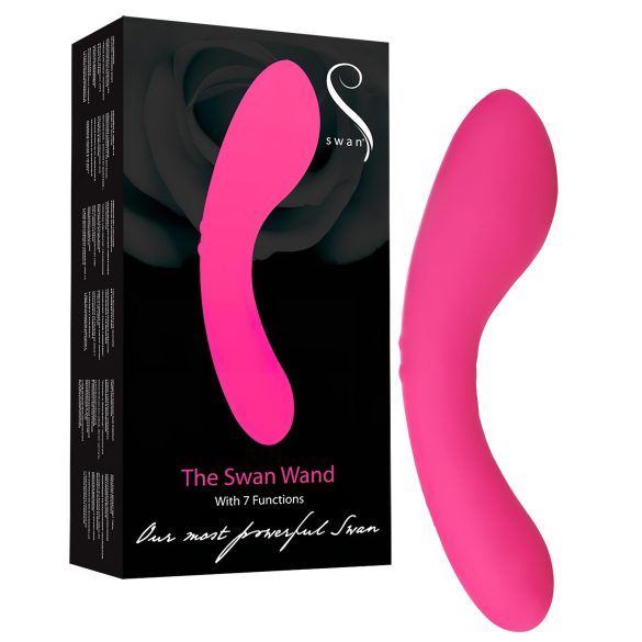 De Zwaan Wand - Oplaadbare Massagetrilstaaf (roze)