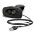 b-Vibe - Roterende parel anaal vibrator (zwart)