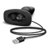 b-Vibe - roterende parels, oplaadbare anale vibrator (zwart)