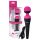 PalmPower Wand - oplaadbare massager vibrator (roze-zwart)