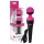PalmPower Wand - oplaadbare massage vibrator - roze/zwart