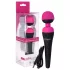 PalmPower Wand - oplaadbare massage vibrator - roze/zwart