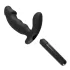 Rebel - prostaatvibrator met penis (zwart)