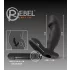 Rebel - prostaatvibrator met penis (zwart)