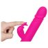 Vibe Couture Rabbit Skater - Konijnenvibrator met stoterfunctie (pink)
