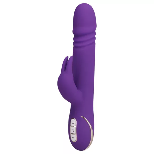Vibe Couture - Rabbit vibrator met stootfunctie - siliconen - paars