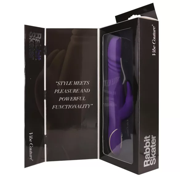 Vibe Couture - Rabbit vibrator met stootfunctie - siliconen - paars