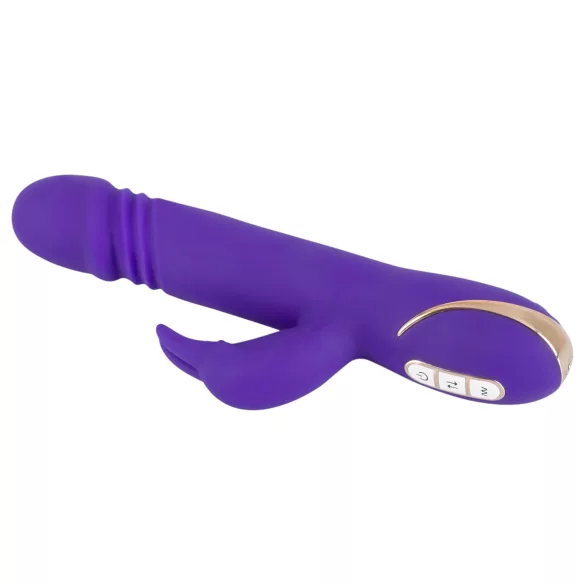 Vibe Couture - Rabbit vibrator met stootfunctie - siliconen - paars