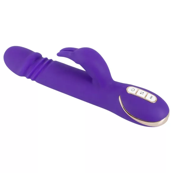 Vibe Couture - Rabbit vibrator met stootfunctie - siliconen - paars