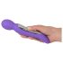 SMILE Toverstok - 2-motorige massager vibrator (paars)