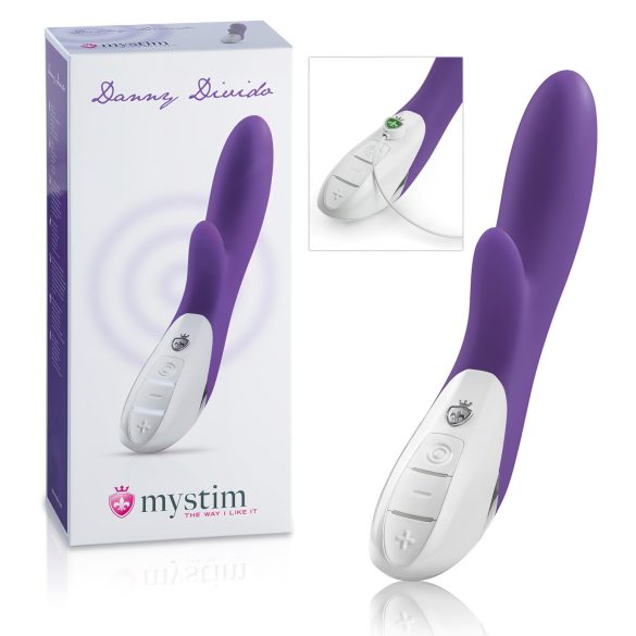 mystim Danny Divido - clitorisvibrator (paars)