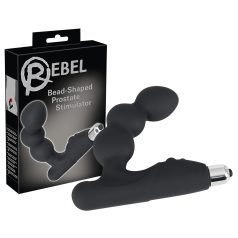 Rebel - bolvormige prostaat vibrator (zwart)