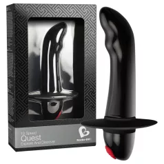   Quest - prostaat vibrator - 10 standen - zwart - voor beginners