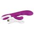 Javida - verwarmende clitorisstimulator vibrator (braambes)