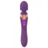Javida Double - vibrator massager - dubbel stimulatie - siliconen paars