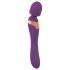 Javida Double - Paarse massage vibrator