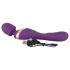 Javida Double - Paarse massage vibrator