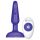 b-Vibe Trio - 3-motorige anaal vibrator (paars)