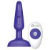 b-Vibe Trio - 3-motorige anaal vibrator (paars)