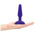 b-Vibe Trio - 3-motorige anaal vibrator (paars)