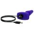 b-Vibe Trio - 3-motorige anaal vibrator (paars)