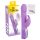 SMILE Push - paarse clitorale g-spot vibrator
