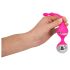 SMILE Love Ball - vibrerende Kegelbal (roze)