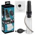 You2Toys - 2in1 - Penis Pomp en Masturbator (transparant)