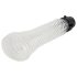 You2Toys - 2in1 - Penis Pomp en Masturbator (transparant)