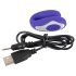 You2Toys - Blowjob - oplaadbare, siliconen mondvibrator (paars)