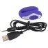 You2Toys - mondvibrator - oplaadbaar siliconen - paars