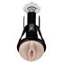 PDX Cock Compressor - zuig- en trilvibrator voor mannen (zwart)