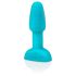 b-Vibe Rimming - ronddraaiende anale vibrator (turkoois)
