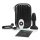 b-Vibe Rimming - draaiende anale vibrator (zwart)