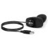 b-Vibe Rimming - anale vibrator met roterende kralen - zwart