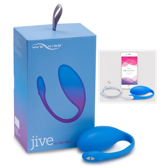 We-Vibe Jive - slimme oplaadbare vibratie-ei (blauw)