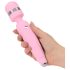 Pillow Talk Cheeky Wand - oplaadbare massage vibrator (roze)
