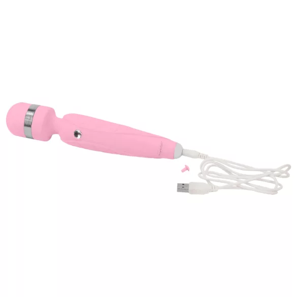 Pillow Talk Cheeky Wand - oplaadbare massagevibrator (roze)