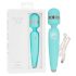 Pillow Talk Cheeky Wand - oplaadbare massage vibrator (turkoois)