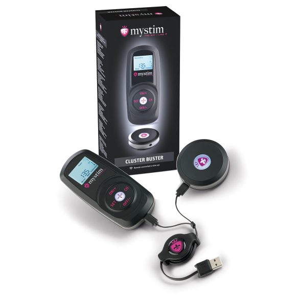 Mystim Cluster Buster - afstandsbediening set voor elektroproducten