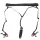 Bad Kitty - Vibrerende tepelklem en slip - zwart - S-L