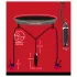 Bad Kitty - Vibrerende tepelklem en slip - zwart - S-L
