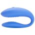 We-Vibe Match - waterdichte, oplaadbare paravibrator (blauw)