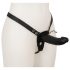 Double Thruster - zwarte dubbele strap-on vibrator