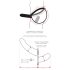 Double Thruster - zwarte dubbele strap-on vibrator