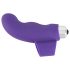 SMILE Finger - golvende siliconen vingervibrator (paars)