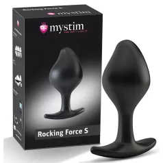 mystim - elektrische anale plug - klein - zwart