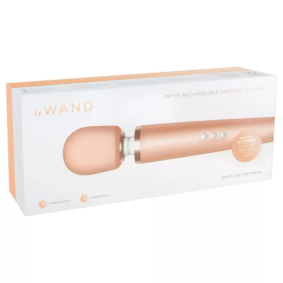 le WAND Petite premium wand‑vibrator (Rose Gold)