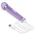 Le Wand Petite - exclusieve, oplaadbare massage vibrator (paars)